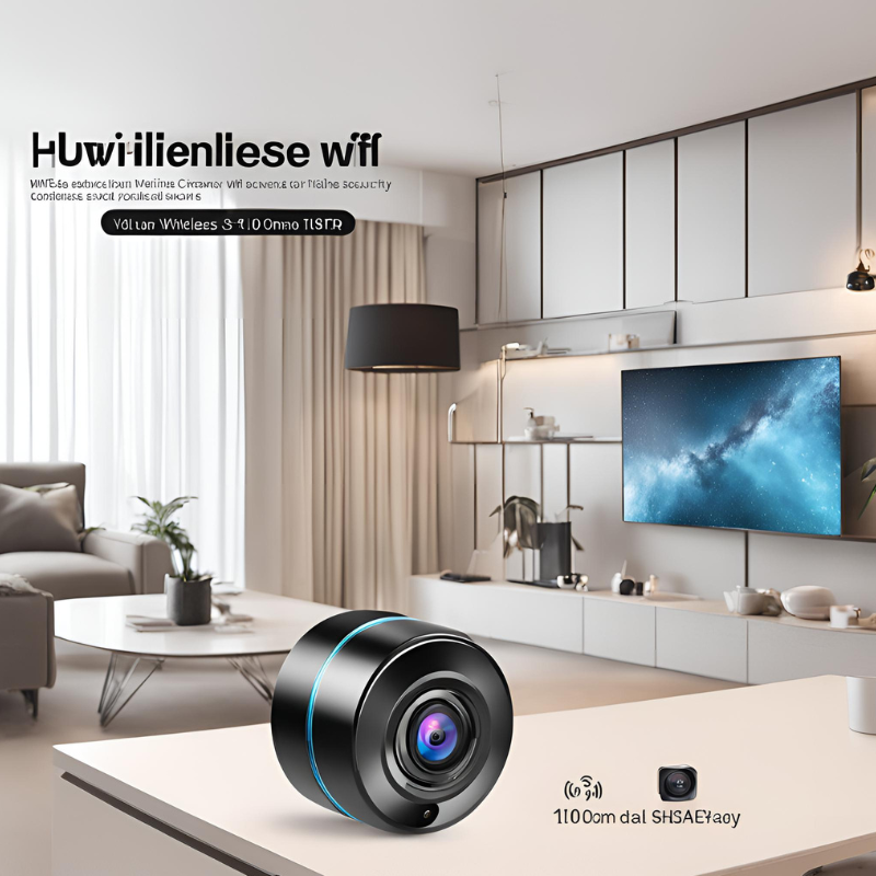 Mini Wireless WiFi ,Cameras with Indoor Video Recorder