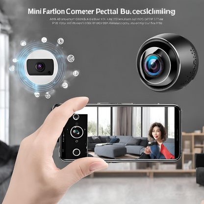 Mini Wireless WiFi ,Cameras with Indoor Video Recorder