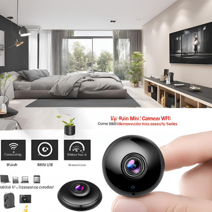 Mini Wireless WiFi ,Cameras with Indoor Video Recorder