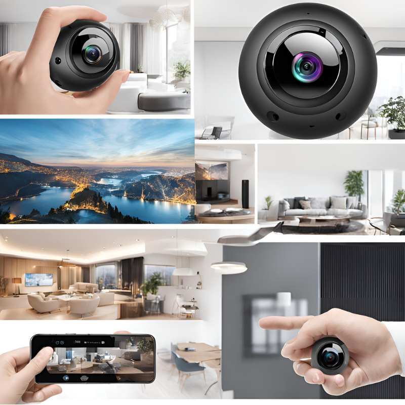 Mini Wireless WiFi ,Cameras with Indoor Video Recorder